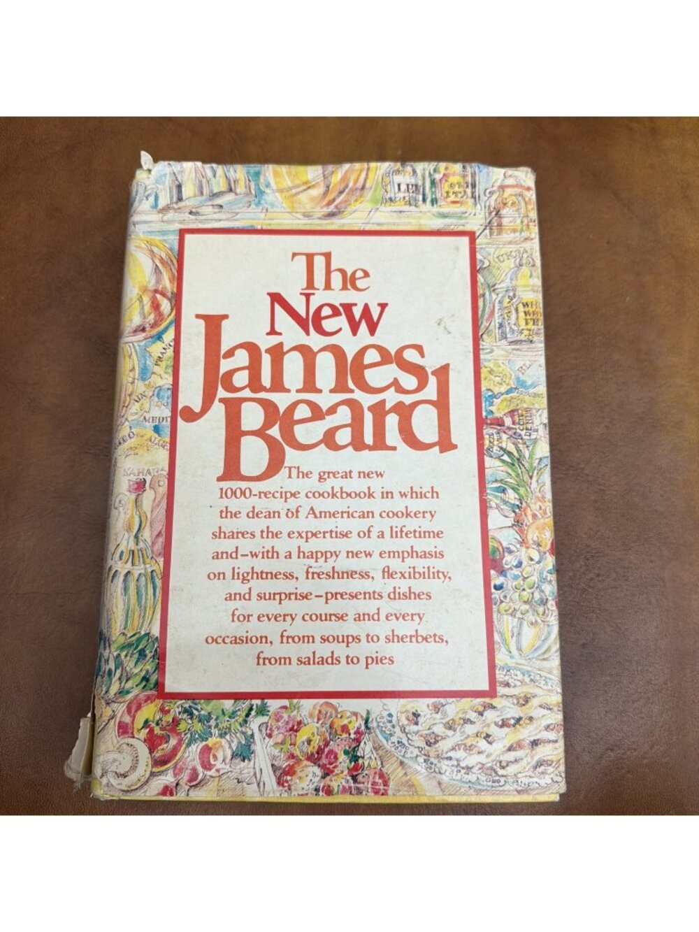 James Beard Vintage The New James Beard Hardcover Cookbook w/ Dust Jacket